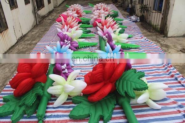 2018 Customized inflatable flower for event decoration
