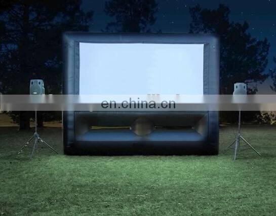 inflatable movie screen theater swimming pool / inflatable waterproof movie screen / inflatable movie screens for pool