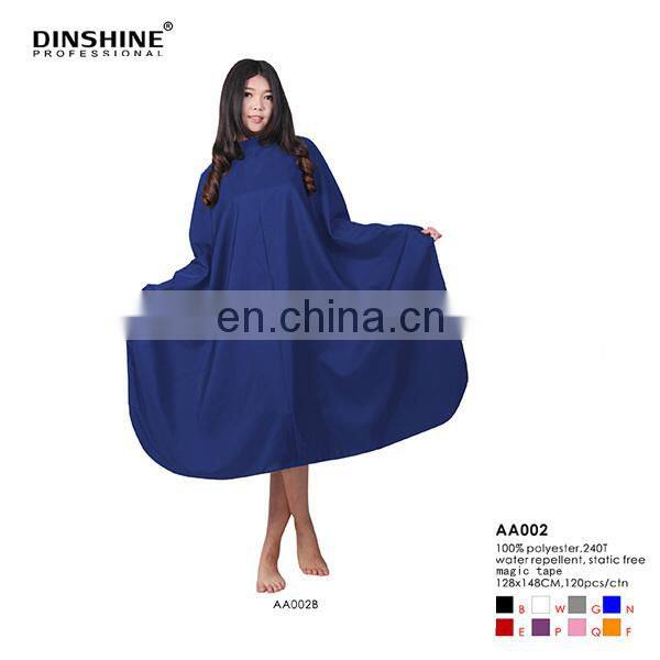 Professional soft reasonable price Disposable sarong hair salon cape beauty products