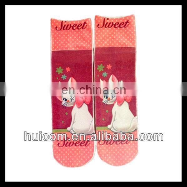 2014 new custom sublimation crew socks