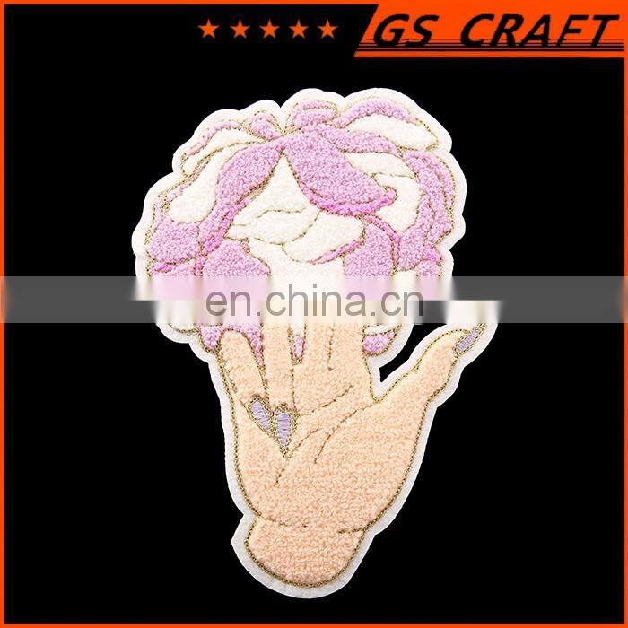 New Computer Embroidery Designs Clothing Patch Wholesale Cheap Custom Self-adhesive Cheap Embroidery Patch