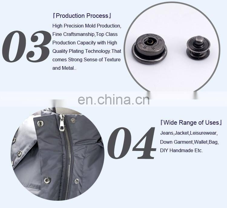 Metal Snap Button ( 4pcs/set) BM10145