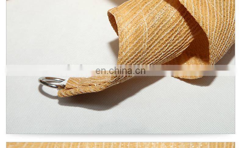 TRIANGLE SUN SAIL SHADE GARDEN PATIO CANOPY, WATERPROOF SHADING NET SAILS