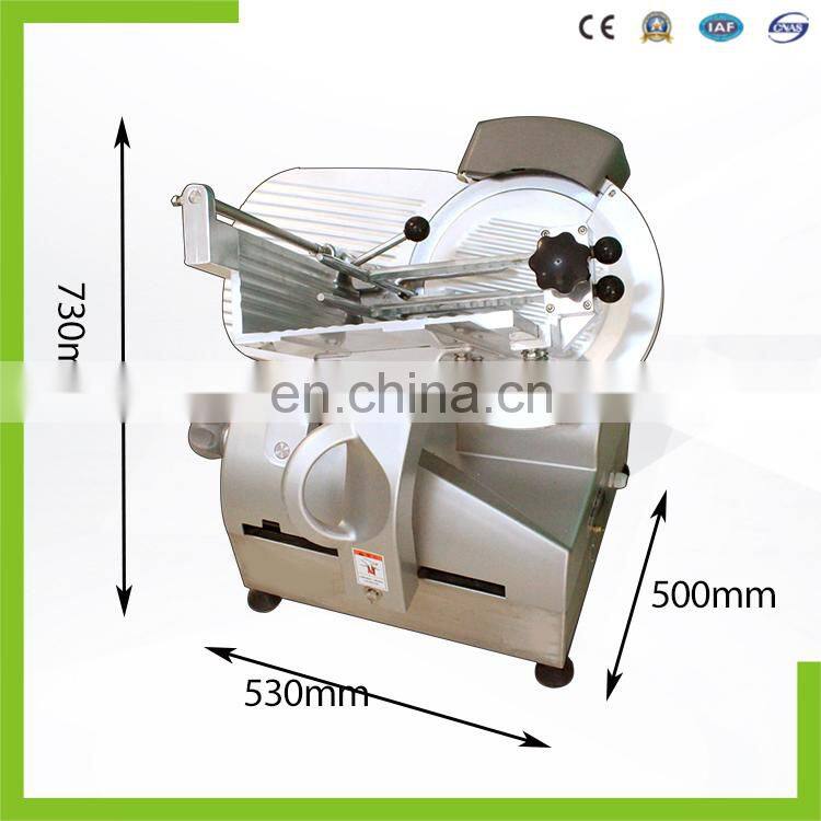 Electric Automatic Commercial Frozen Meat Pork Beef Slicer Slicing Cutting Machine