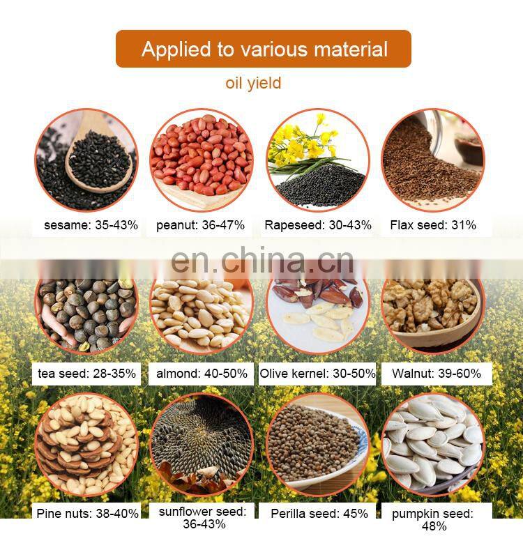 sesame seeds nut oil hydraulic press expeller machine