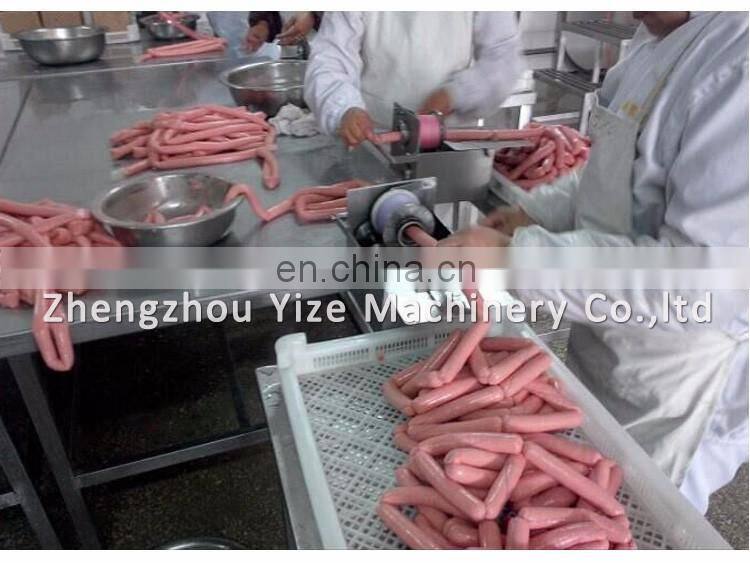 Small Industrial Sausage Tying And Linking Machine of manual sausage tying machine