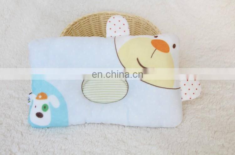 Baby pillow Amazon hot sell Comfortable cotton washed Cotton Sleeping Feather Baby Neck Pillow