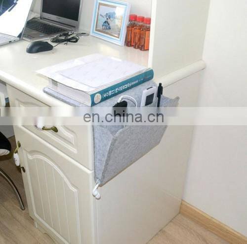 felt bedside caddy Bedside Storage Pockets Organizer Hanging Holder Portable Bag ReHanging Holder Portable Bag Remote Tray Shelf