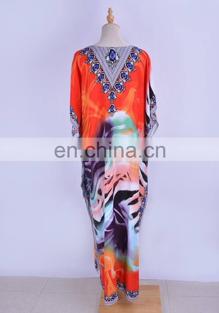 Cotton Long Beach Dress Beach for Women Pareo de Plage Swimsuit Beach Sarongs Swimwear Kaftan