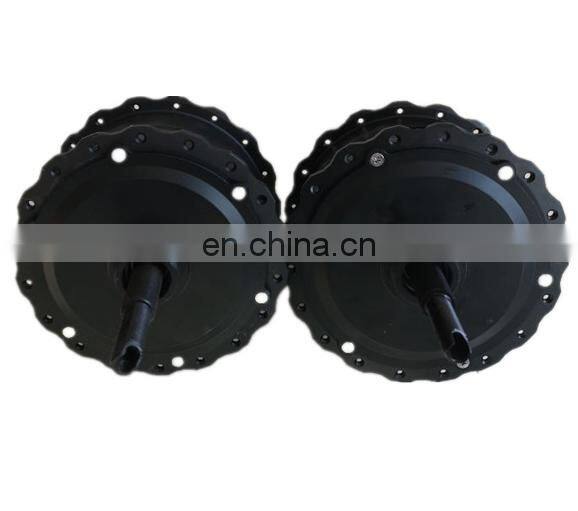 A Pair of Bicycle electric vehicle motor brushless geared spoke hub motor
