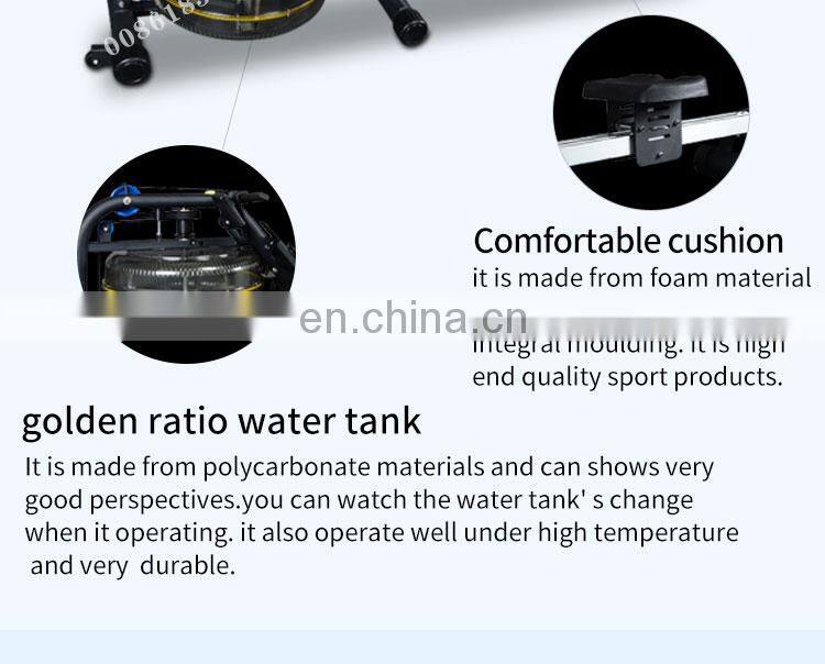 Commercial gym equipment water rower machine
