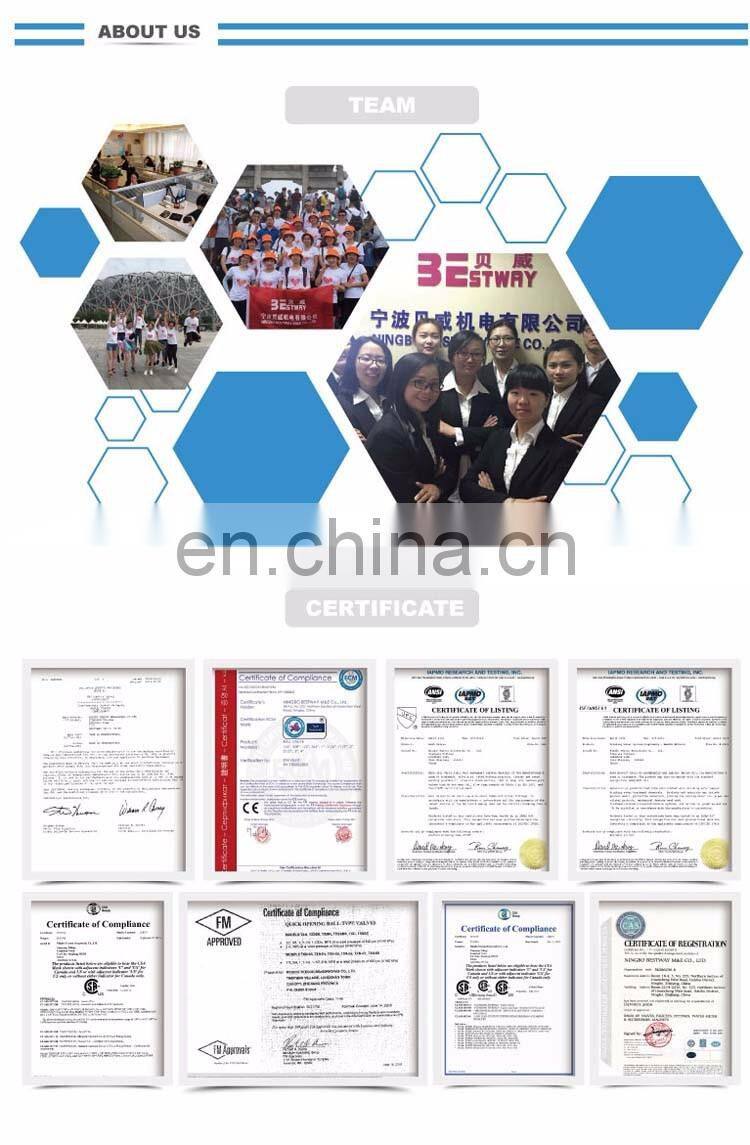 Brass compression fitting ball valve