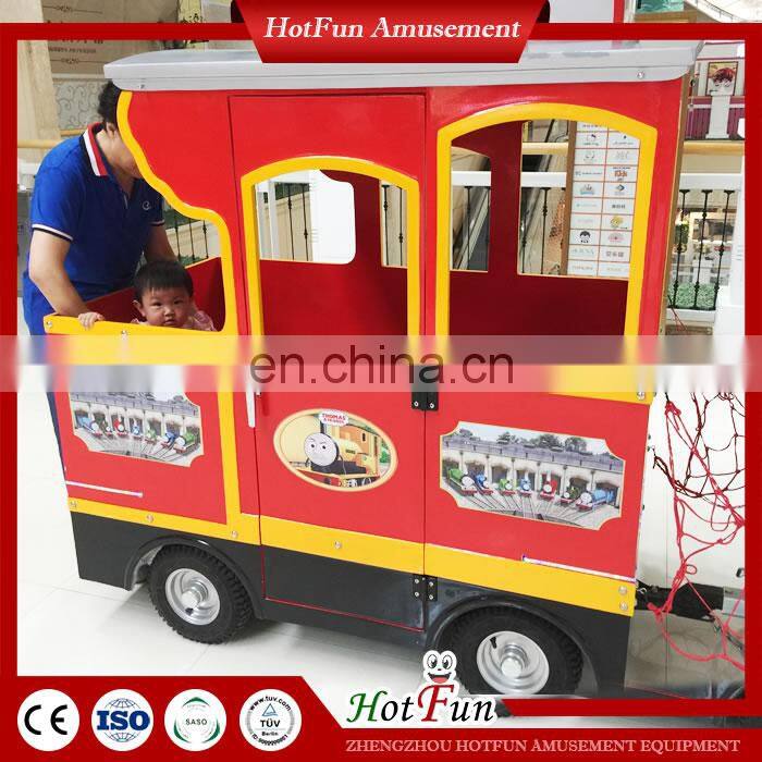 18 seats trackless train amusement ridse equipment children's electric train for sale