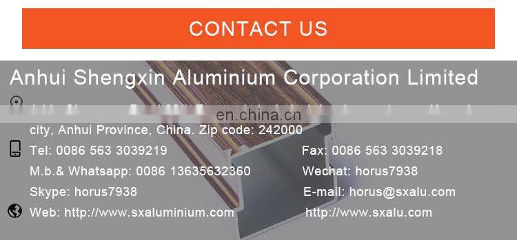 Factory supply sandblasting electrophoresis extrusion aluminium profiles 6063 t5 for sliding window & door series