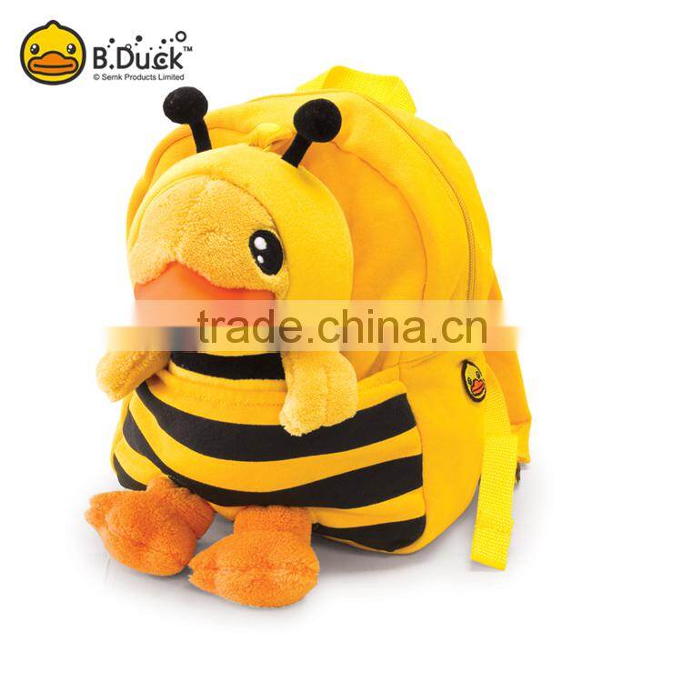 Promotional gifts & toys kids animal backpack with plush animal