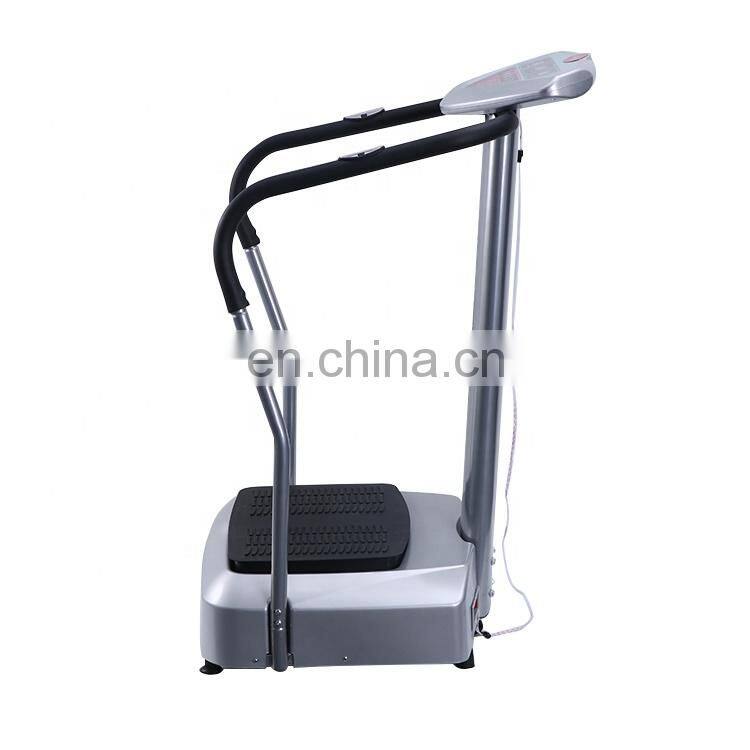 Wholesale Body Vibration Machine Vertical Plate Crazy Fit Massage with handrail