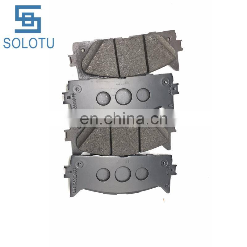 Auto Parts Front Brake Pad SET For CAMRY Saloon (_V5_) 3.5 (GSV50_) 2GR-FE 2012- 04465-33450
