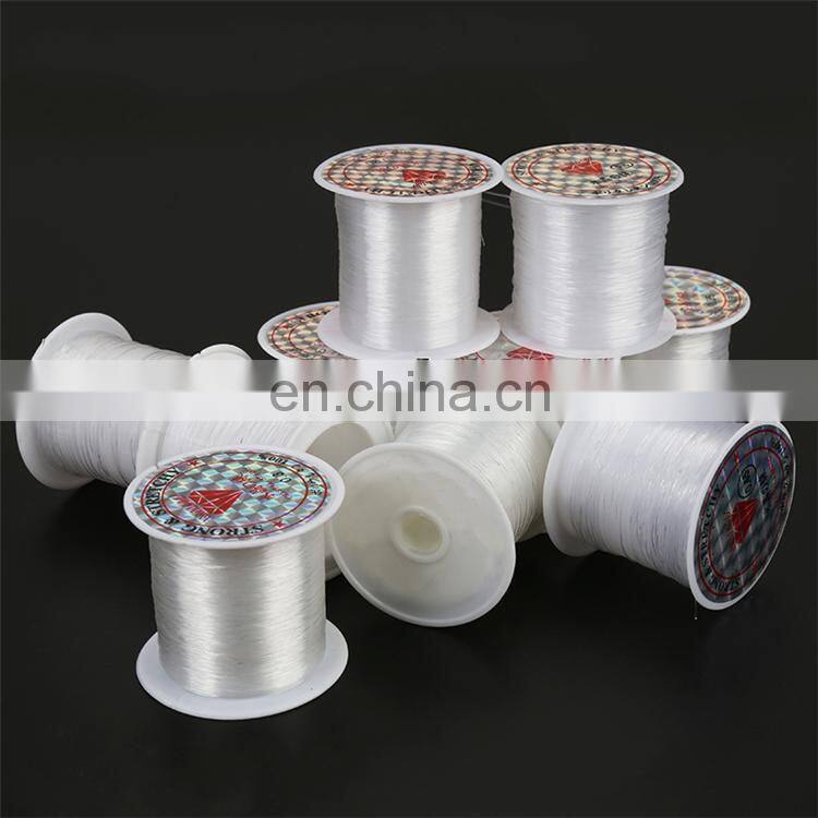 0.4 0.45 0.5 mm non-stretch strong nylon string beading cord thread jewelry diy 100%nylon monofilament thread