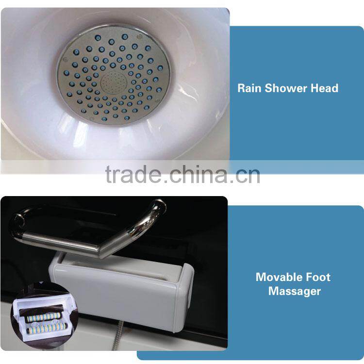 2015 New Luxury Acrylic Steam Room Wet Sauna Steam Shower Cabin K-7063