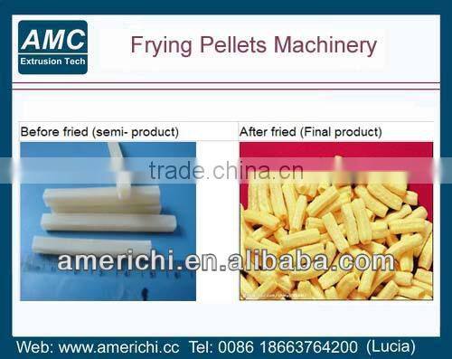 Pellet fryer machine
