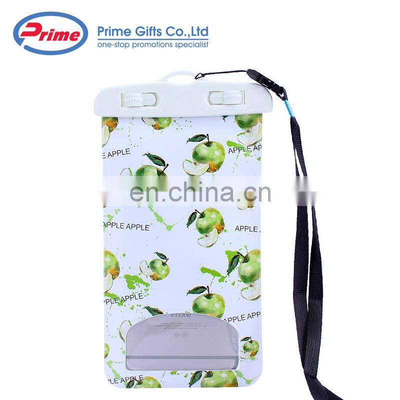 2021 Fashion PVC Mobile Phone Cartoon Waterproof Bag for Promotions
