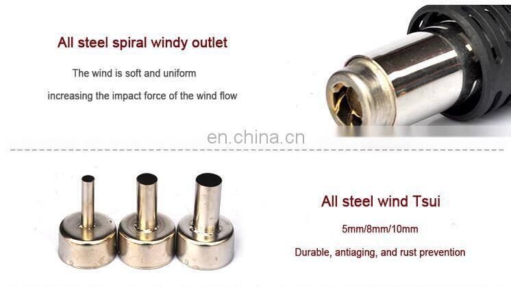 110V/220V Hot Air SONER-8786D 2 In 1 Rework Station Dual Display SMD Rework Soldering Station