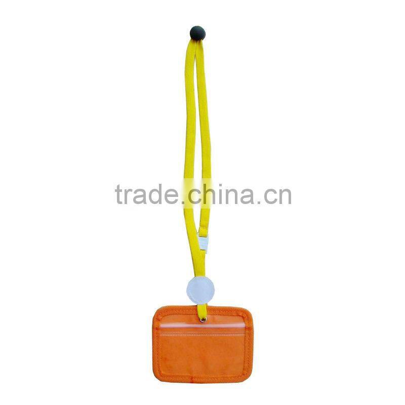 Plastic hanging card holder swing tag hang-tag plastic travel name tag for kids