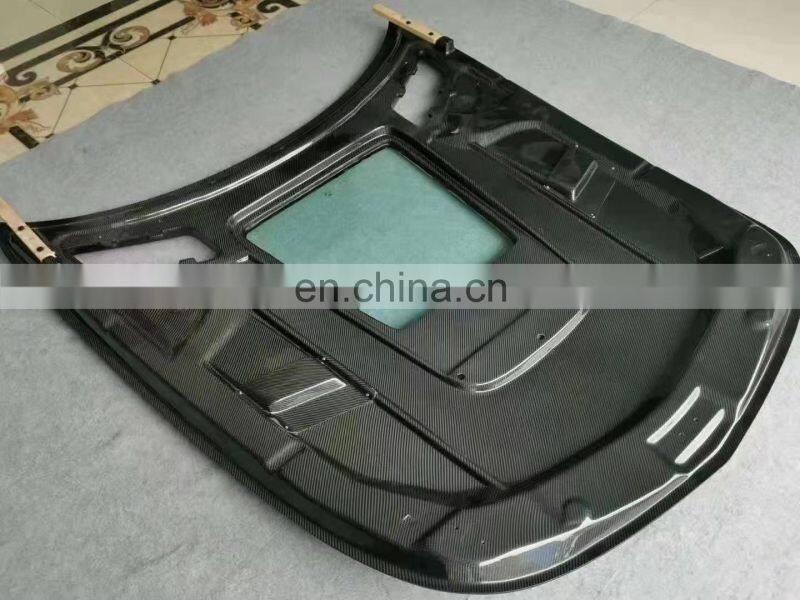 Runde Carbon Fiber Or Resin Material For Mercedes-Benz AMG GT GTC GTS IMP-Performance Style Hood Engine Bonnet Hood Cover