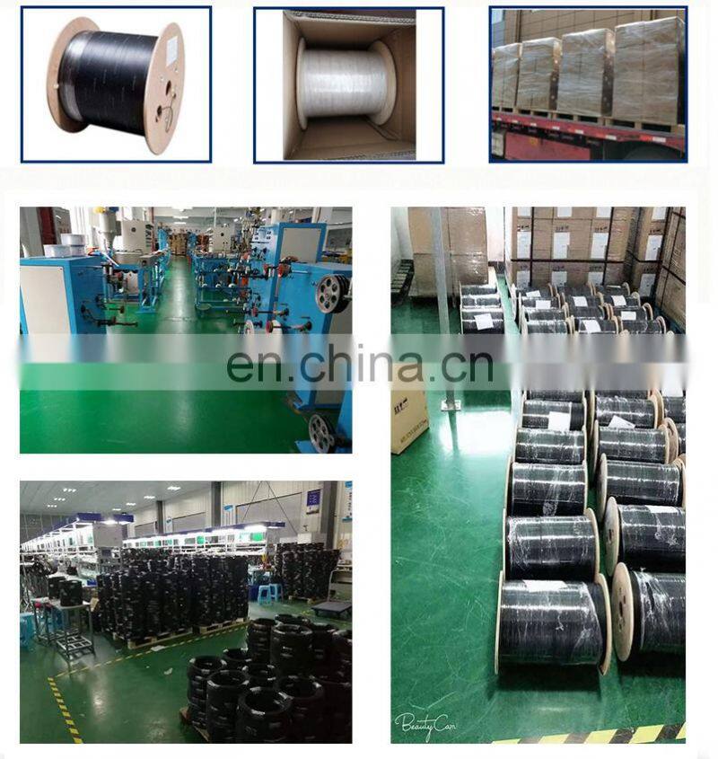 Outdoor aeriel drop FTTH 2/4/6/8/12 core Optic fiber cable