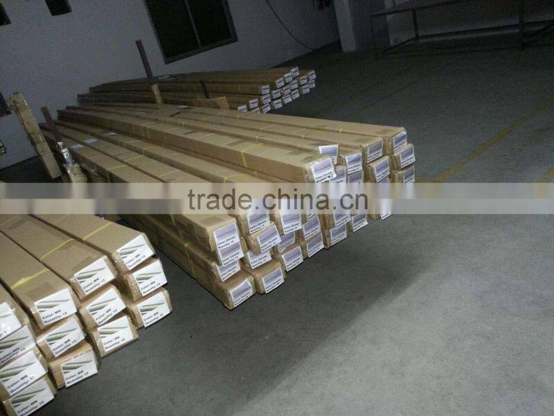 Russion style fluted tube curtain pipe pole