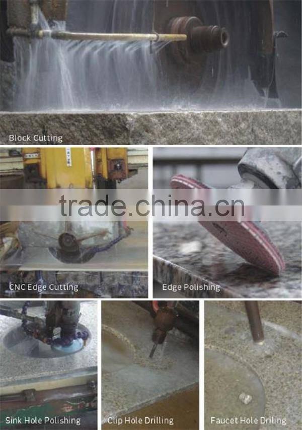 Popular Polishing Hotel Modern Design Bathroom Marble Vanity