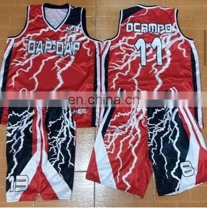 Custom Design Sublimation Printed Football Soccer basketball uniform for Team