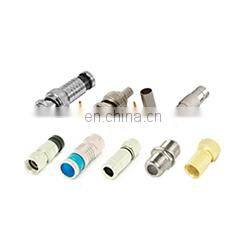 F Connector RG6 Antenna Coaxial Satellite Cable