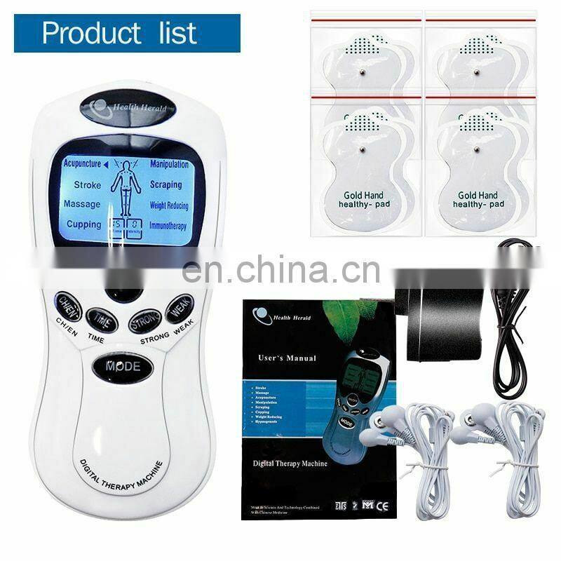 Muscle Stimulator Electrotherapy Massager Full Body Relax Pain Relief Machine