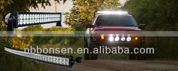 72W CREE curved light bar for tractor, forklift, off-road, ATV, excavator, heavy duty equipment etc.