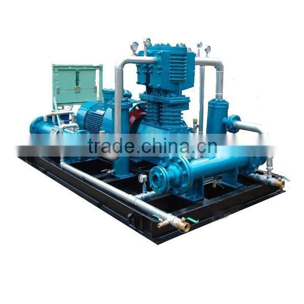 Pyrolysis gas compressor