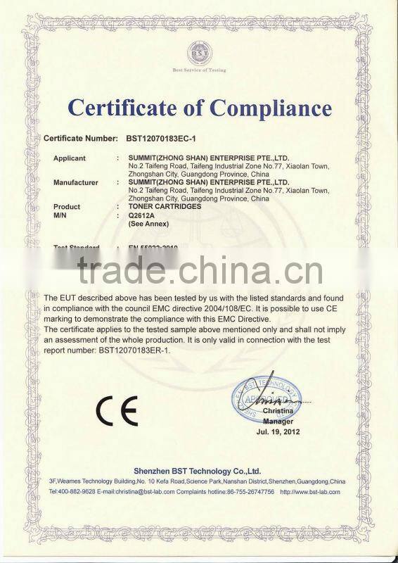 Compatible Color Inkjet Cartridge suitable for HP deskjet C8728 C/M/Y