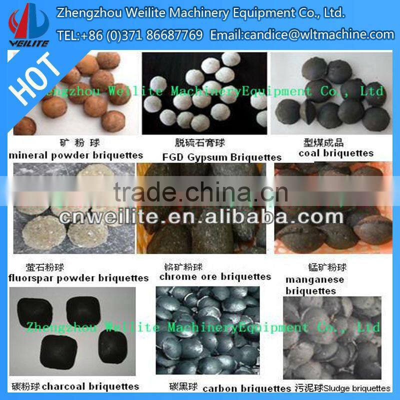 Lastest Technology Equipment for Charcoal Briquettes Making with Custom Made Size and Shapes