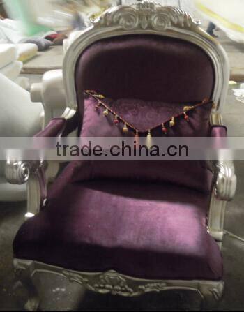 solid wood frame sofa chenille yarn fabric