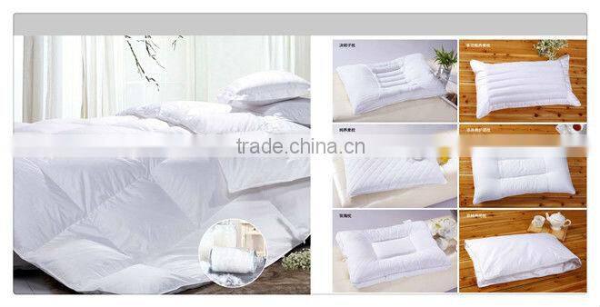 40s white plain star hotel bedding set