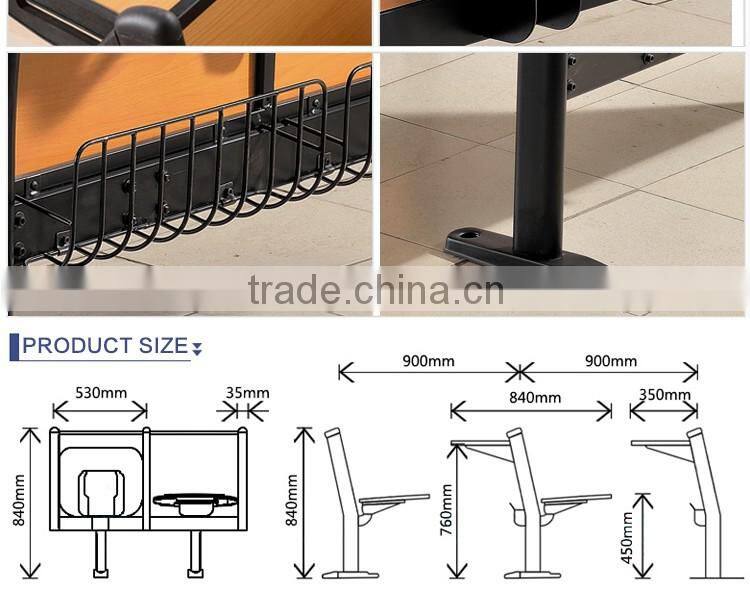 School Lecture Hall Chair and Desk