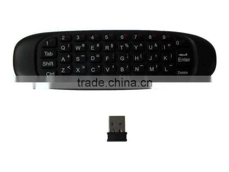 Wireless keyboard use for AndroidTV box, remote control PC