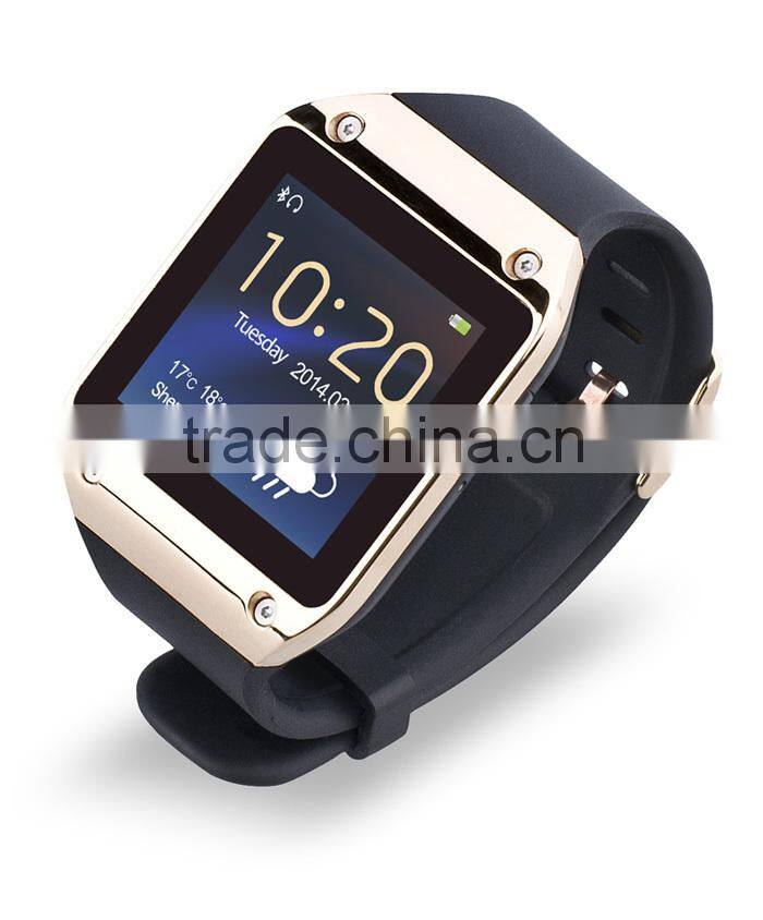 Wholesale Alibaba best selling 2014 lastest colorful Bluetooth smart watch with phone call, bluetooth and music