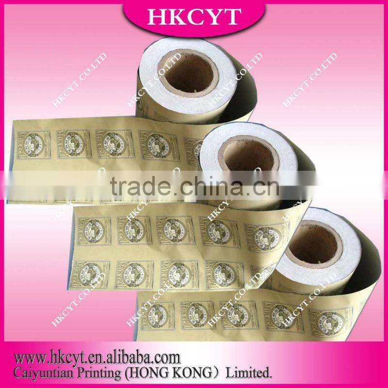 Custom printed colorful roll films for SUNSUNG Anycall packaging/Packaging plastic roll films