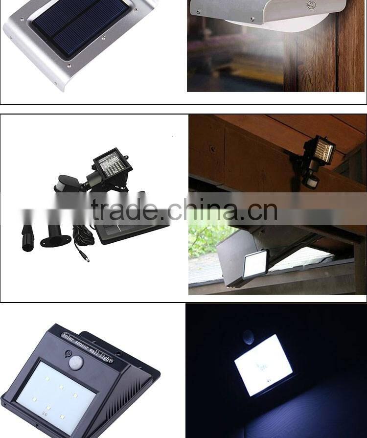 Solar Lamp Street Lights for Backyard Garden out door wall Lighting