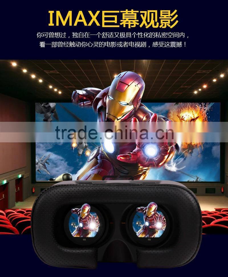 3D Movies and Games Experiences 3D VR Case Virtual Reality Headset Glasses with 3.5~6 inch