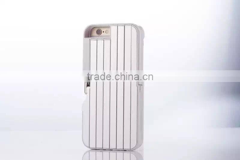 Selfie Stick Case Cover Build in Bluetooth Remote Shutter for iphone 6 6 plus