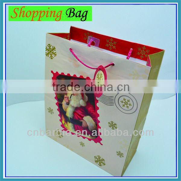 printed gift paper bags for christmas