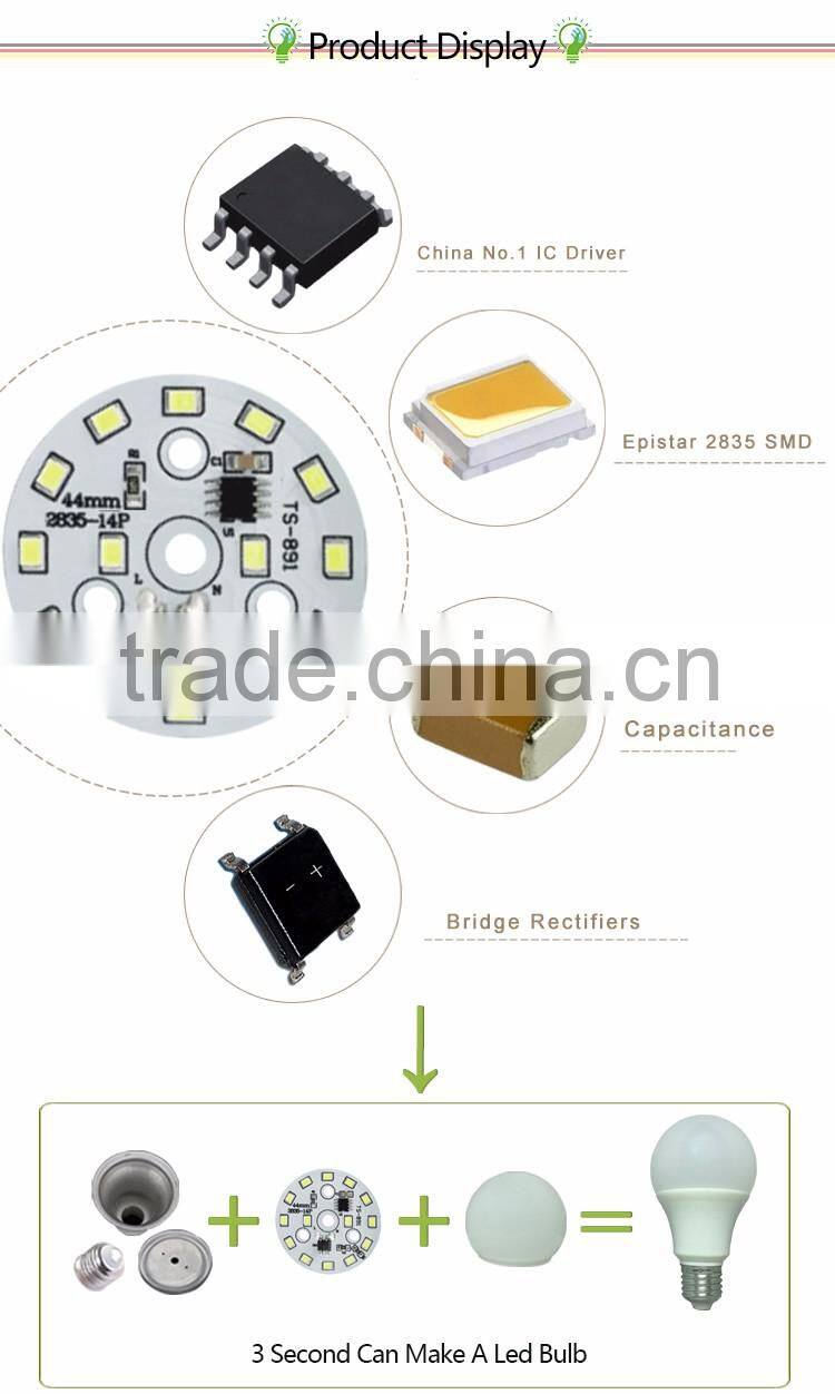 No Driver PF>0.95 AC110-220V 3w 5w 7w 9w 12w LED module