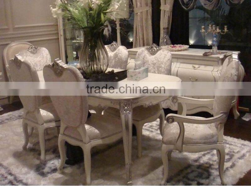 French style royal classical dining room sets D1059
